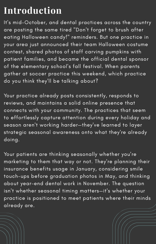 Seasonal Campaigns Guide