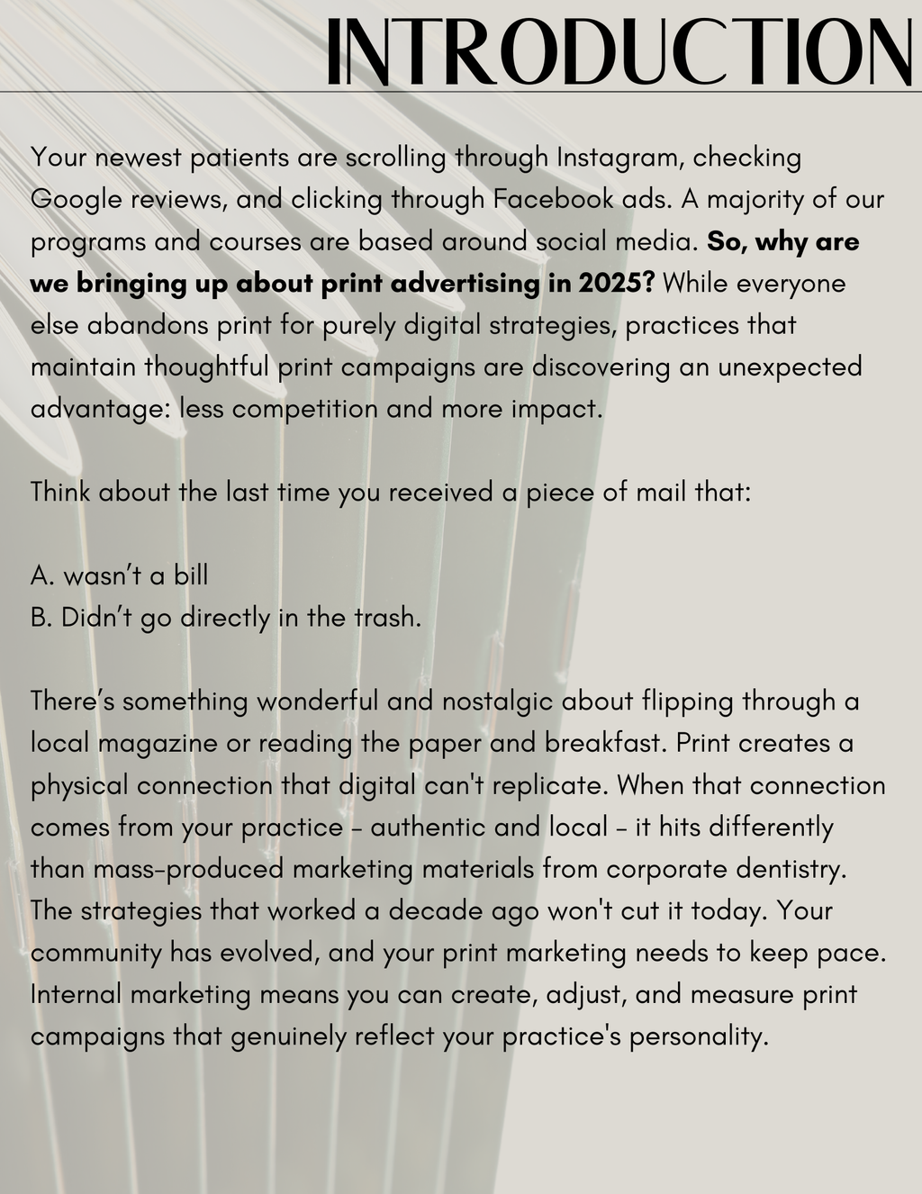 Print Advertising Guide