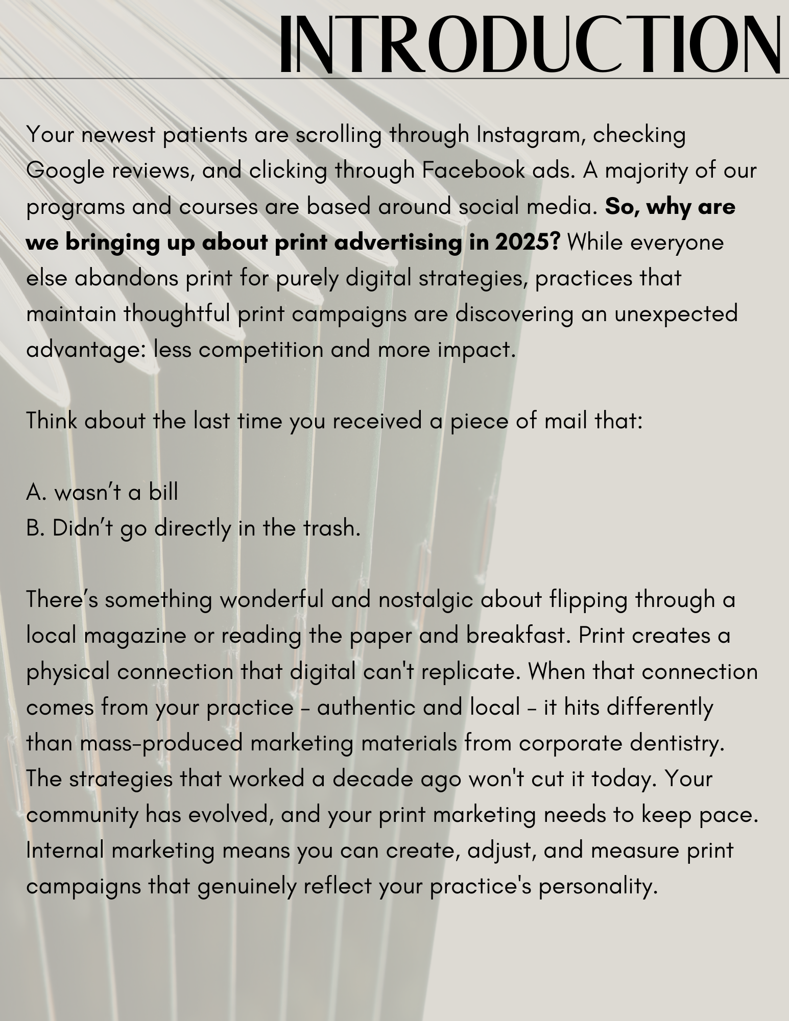 Print Advertising Guide