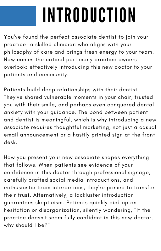 Marketing A New Associate Course