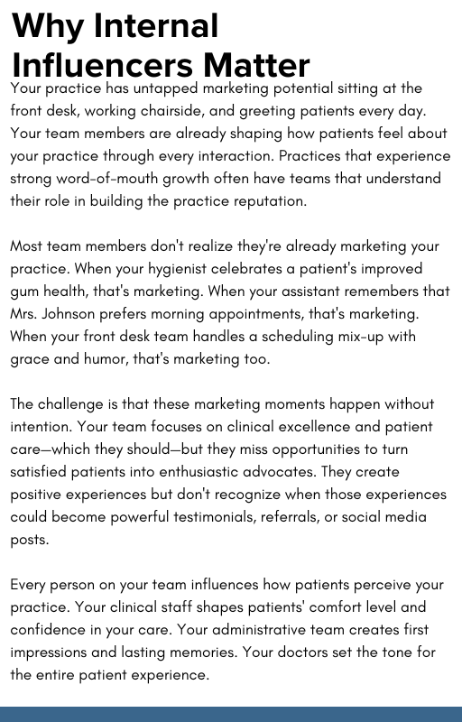 Internal Influencers Guide